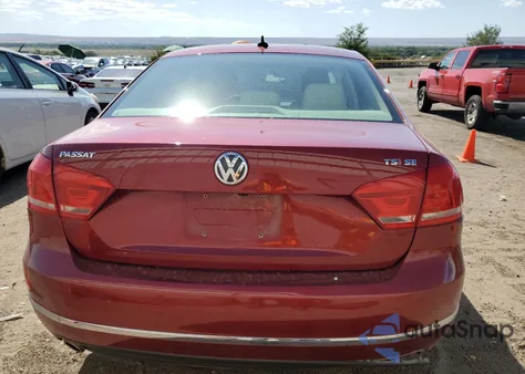 2015 Volkswagen Passat Se z USA, uszkodzony, nr VIN 1VWBS7A39FC033278
